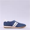 Paul Green Retro Side Panel Lace Trainer - Blue Suede